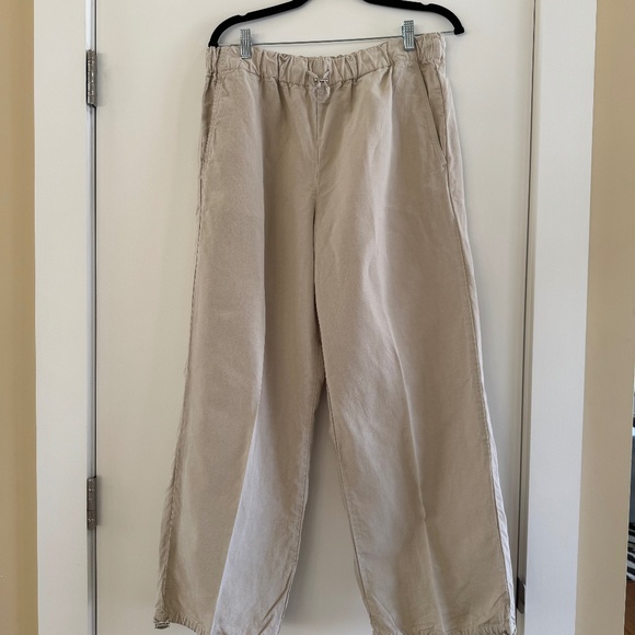 Massimo Dutti - Adjustable Trousers - Stone - 10 - Picture 1 of 13